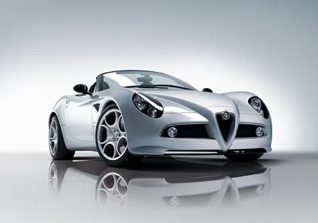 Alfa Romeo 8C Spider Face