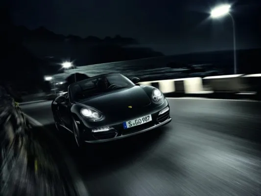 Porsche Boxster S Black Edition, black is beautiful — photo 1