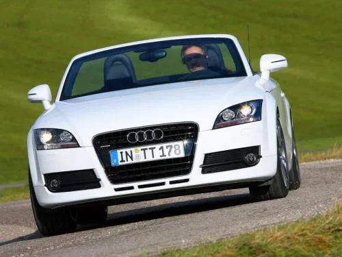 Audi TT Roadster blanc 2