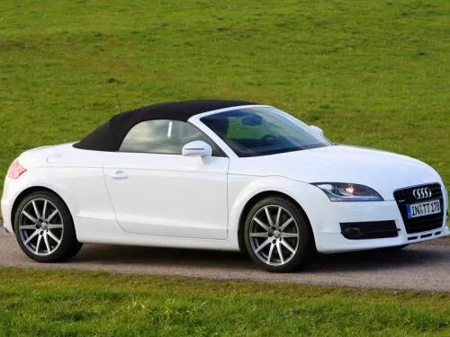 Audi TT Roadster blanc