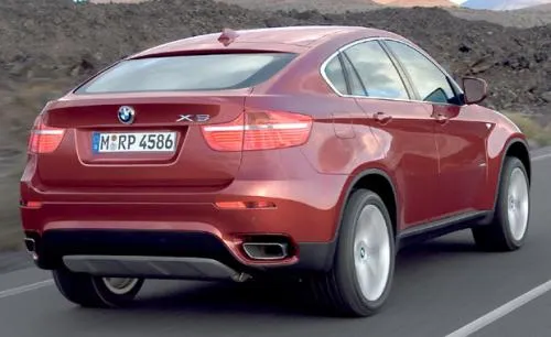BMW X6 Arrière