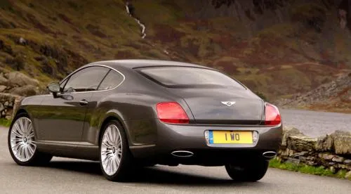Bentley continental GT Speed Arrière