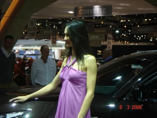 Hotesse Lexus Genève 2008