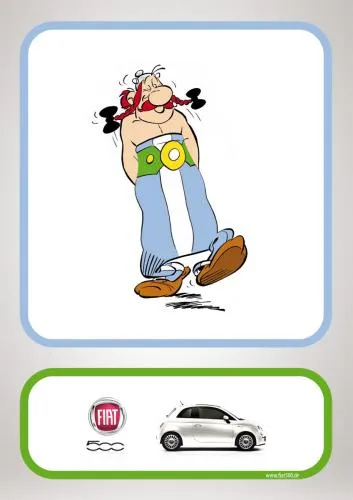 fiat 500 obelix