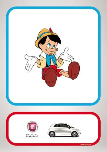 fiat 500 pinocchio