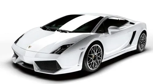 Lamborghini Gallardo blanche