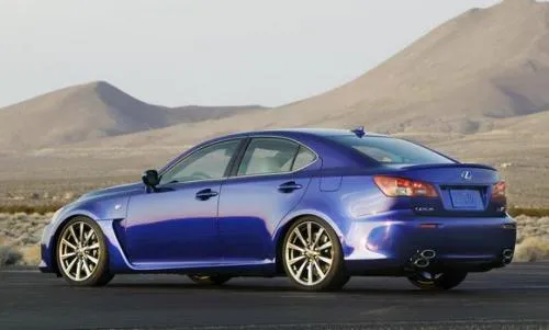 Lexus IS-F Bleue