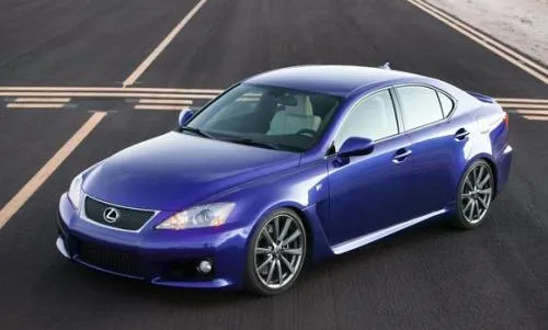 Lexus IS-F Piste