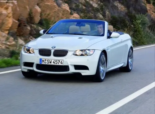 bmw m3 cabriolet blanc