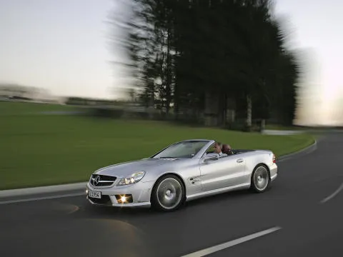 Mercedes SL 63 AMG circuit