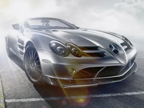 Mercedes SLR Roadster 722 S, sans maîtrise la puissance n'est rien — photo 1