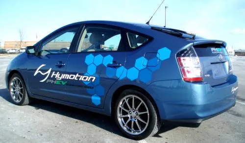 Toyota Prius Bleue