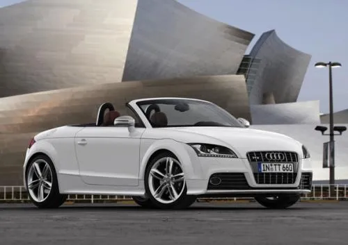 Audi TT S Roadster Blanc Ibis 3